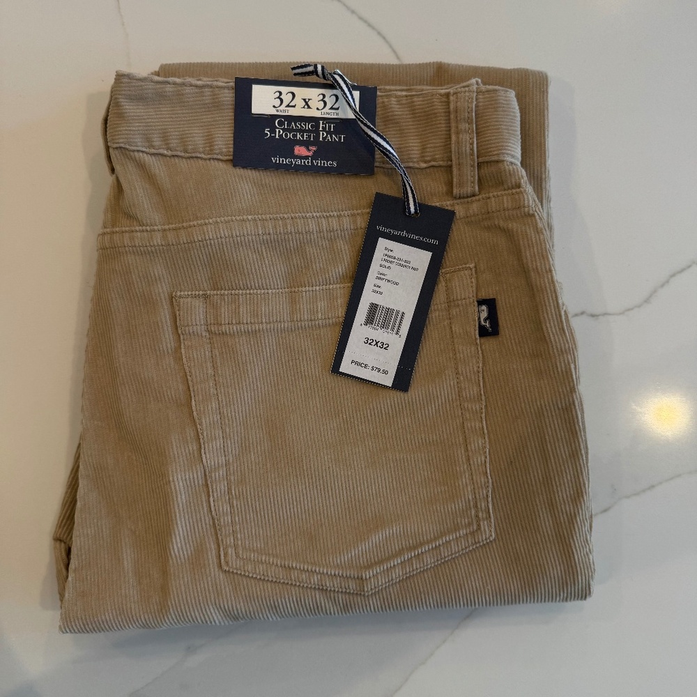 Vineyard Vines 5-Pocket Corduroy Pants - Men's